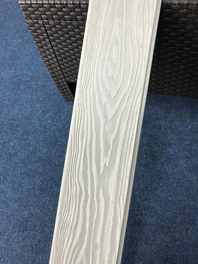 Фасадная 3-D доска ДПК ACERO 3D Серебро