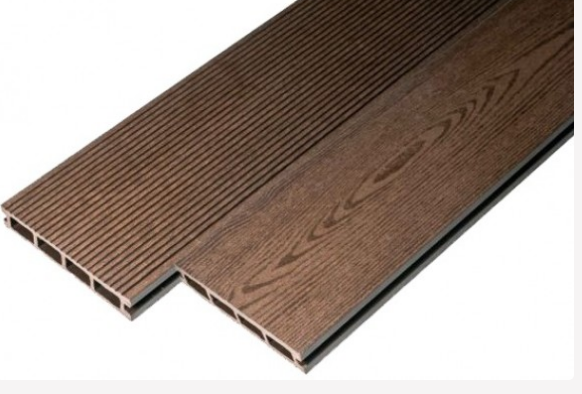 Террасная доска дпк TimberTex Classic темно-коричневый